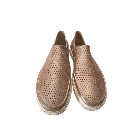 Crocs Womens Classic Perforated Slip-On Shoes Sz 8 - Picture 2 of 7